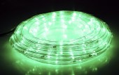 LED шнур 13 мм, круглый, 10 м, чейзинг, LED/м-24-220V, с контролл. 8р, зеленый