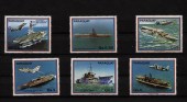 Корабли.Набор марок.Парагвай.1983